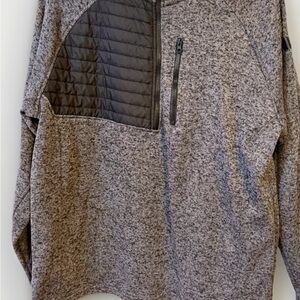 NRA Fleece Pullover 1/4 Zip Men's XL Shooting Hunting Sweatshirt quarter zip